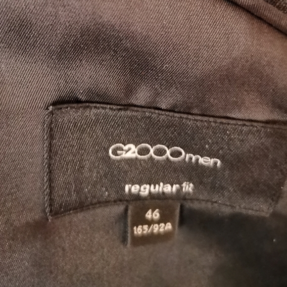 G2000 Men's Black Suit Blazer - Picture 4 of 5